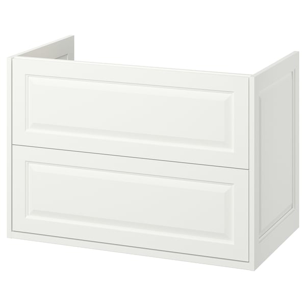 TÄNNFORSEN Sink cabinet with drawers, white, 36x21x25 1/8 "