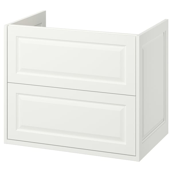 TÄNNFORSEN Sink cabinet with drawers, white, 30x21x25 1/8 "