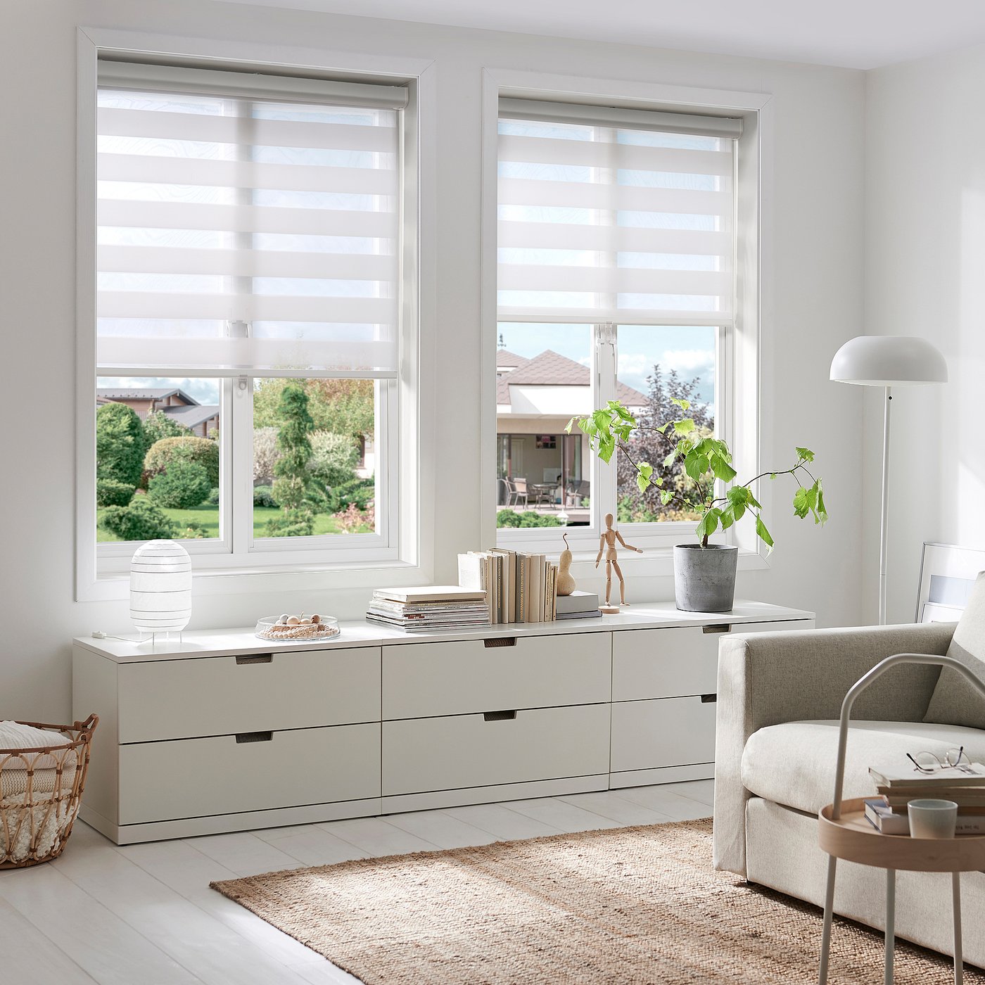 TANDLUNDFLY Zebra blind, 58.5x250 cm (23x98 ½