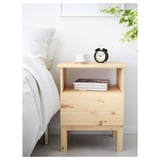 TARVA Nightstand, pine, 18 7/8x24 3/8 "