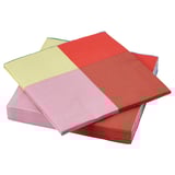TESAMMANS Paper napkin, multicolor, 13x13 "