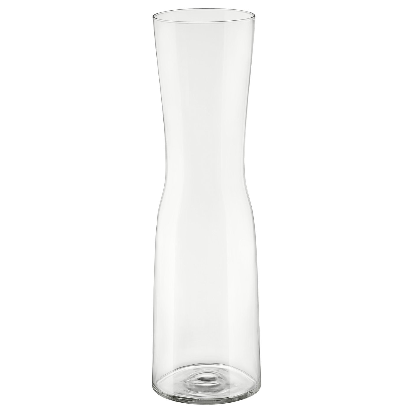 TIDVATTEN vase, clear glass, 65 cm (25 ½") IKEA CA