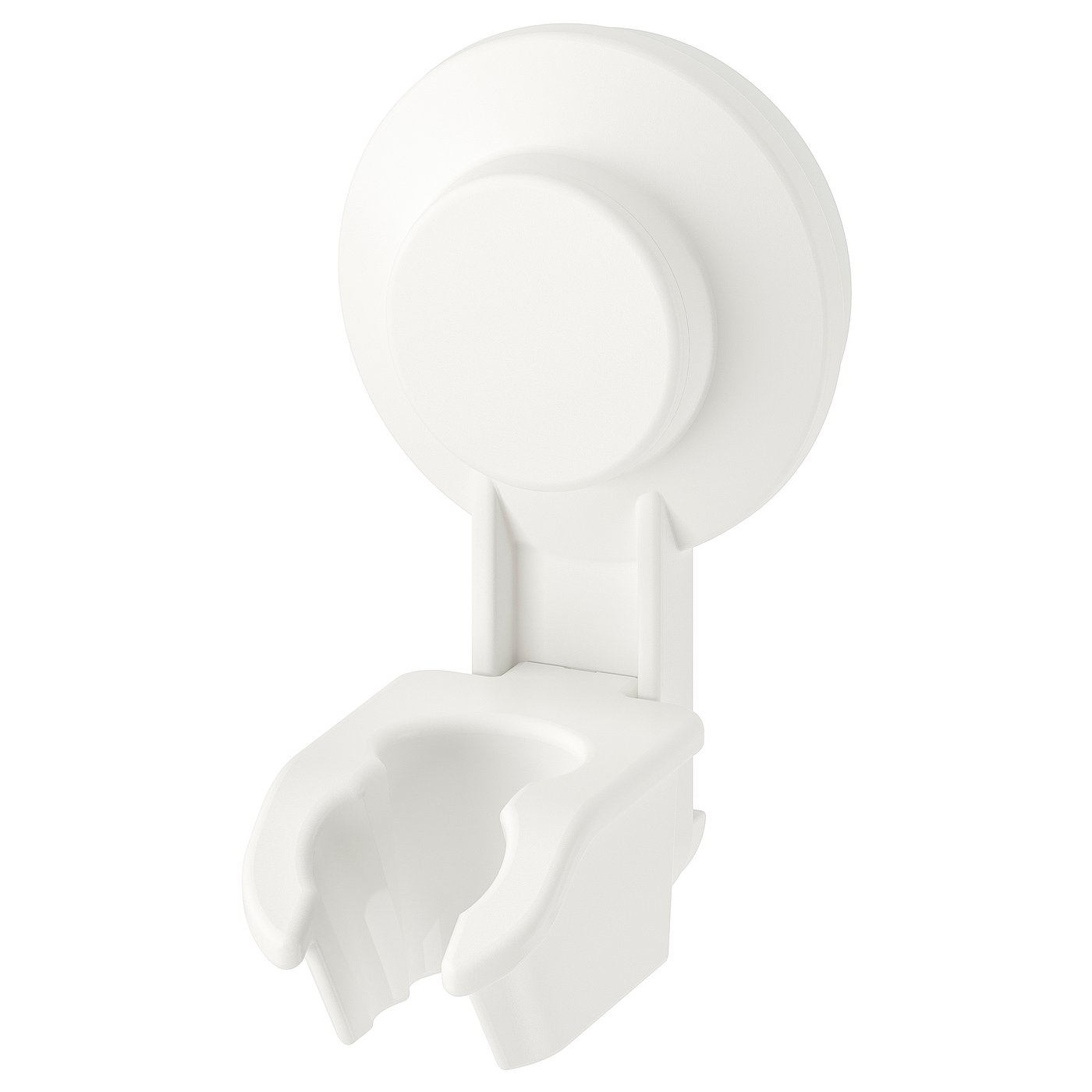 TISKEN Handheld shower holder+suction cup, white IKEA