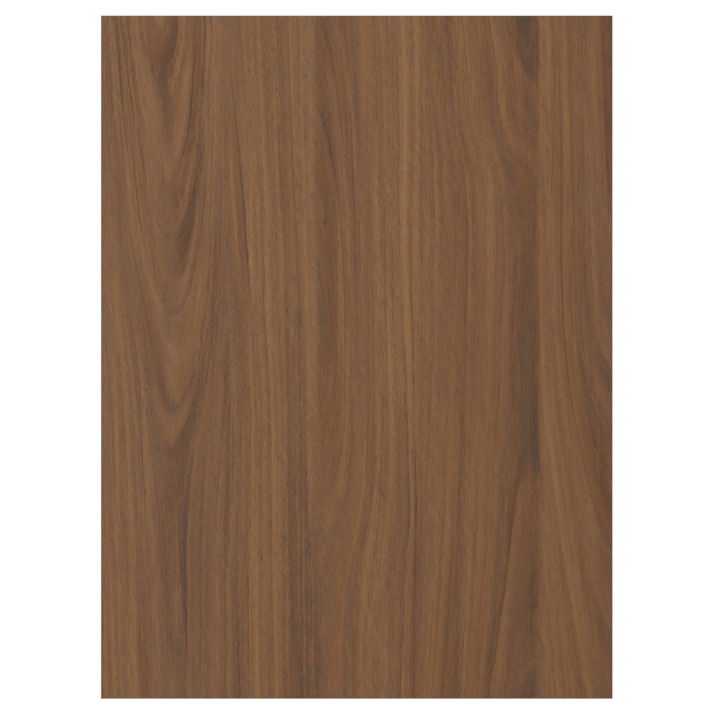 TISTORP door, brown walnut effect, 38x51 cm (15x20