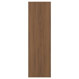 TISTORP Door, brown walnut effect, 15x50 "