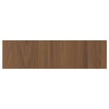 TISTORP Drawer front, brown walnut effect, 18x5 "