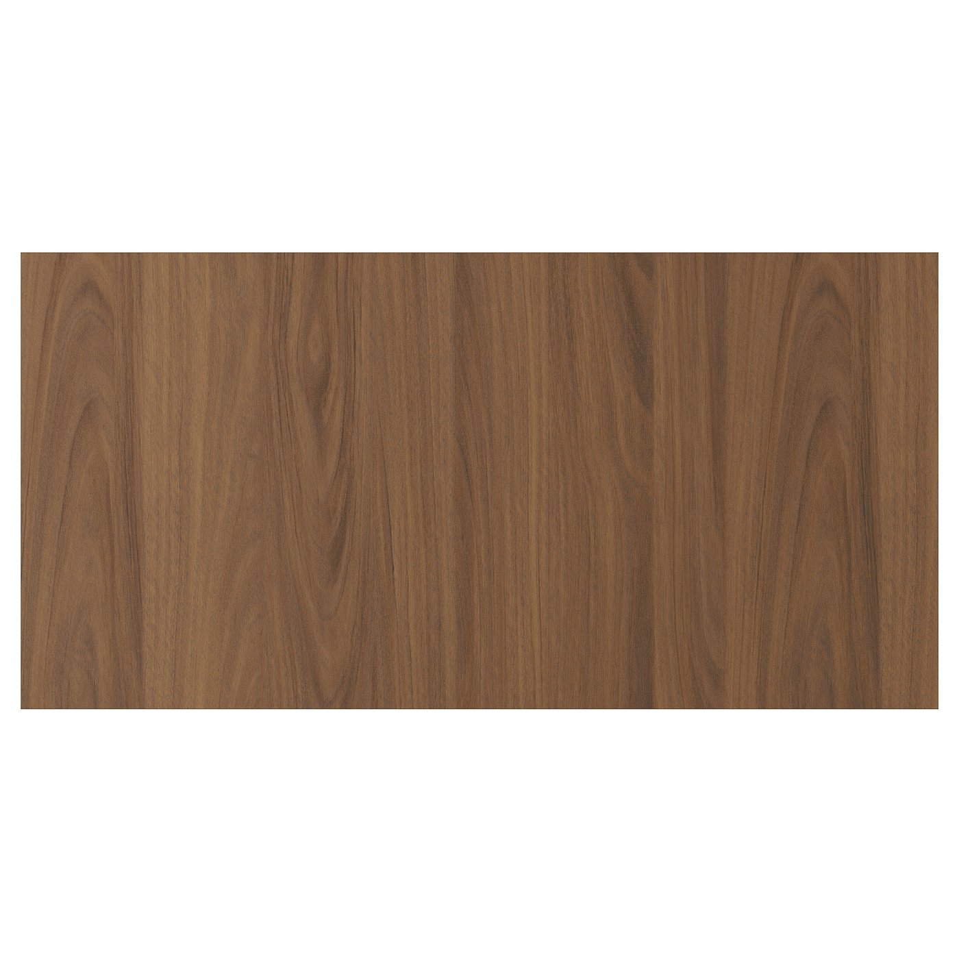 TISTORP drawer front, brown walnut effect, 76x38 cm (30x15