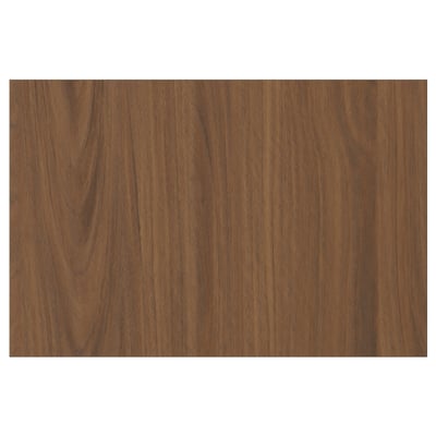 TISTORP Drawer front, brown walnut effect, 15x10 "