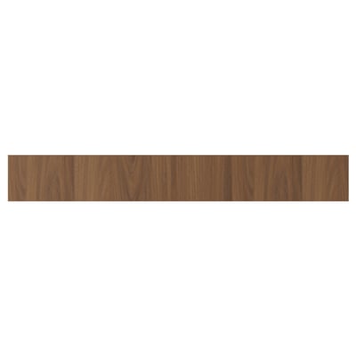 TISTORP Drawer front, brown walnut effect, 36x5 "