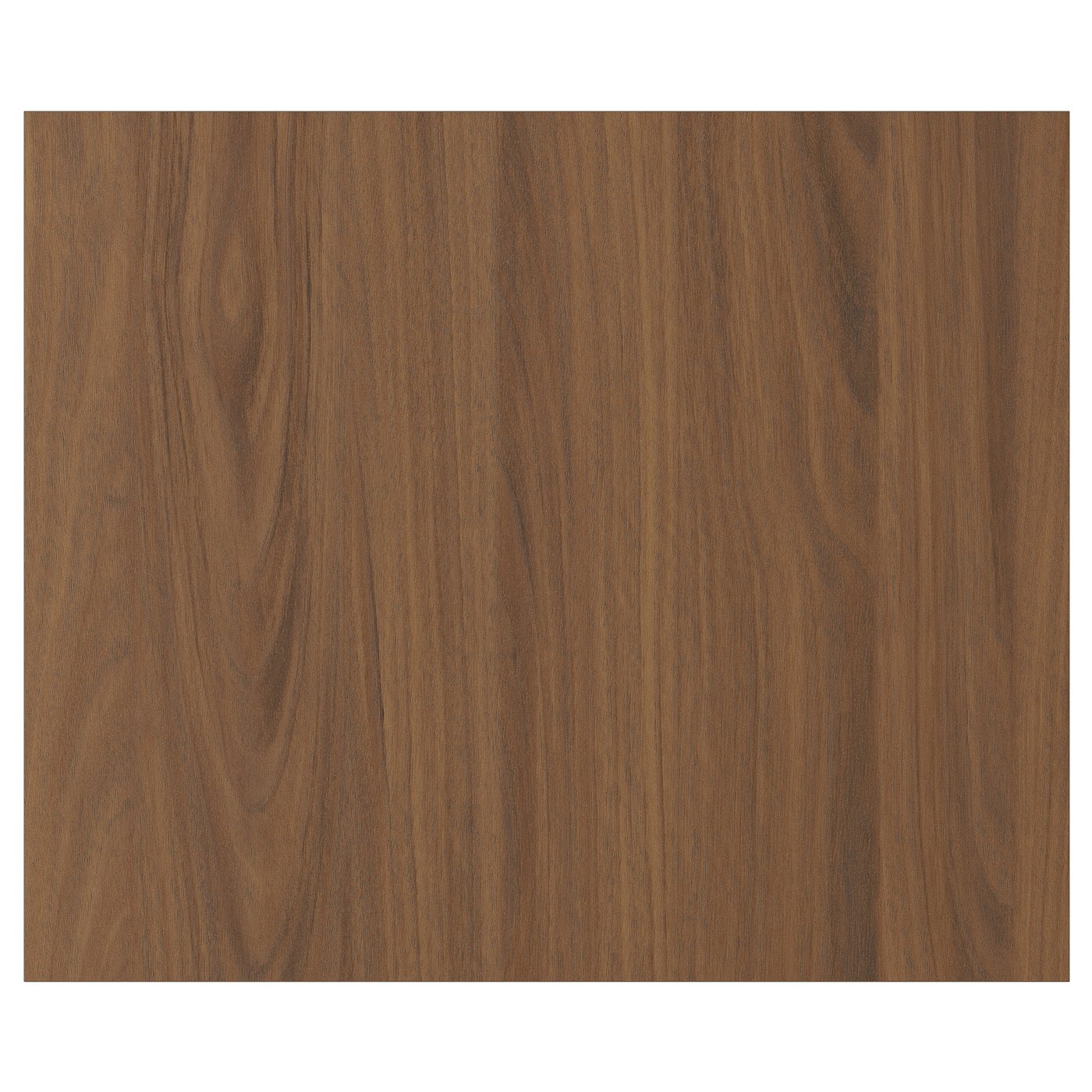 TISTORP drawer front, brown walnut effect, 46x38 cm (18x15