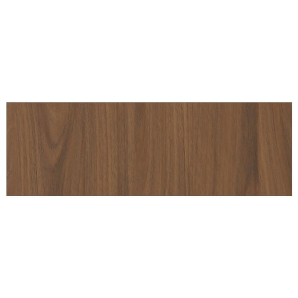 TISTORP Drawer front, brown walnut effect, 15x5 "