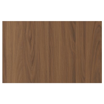 TISTORP Drawer front, brown walnut effect, 24x15 "