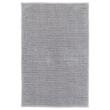 TOFTBO Bath mat, gray-white/marled, 20x31 "