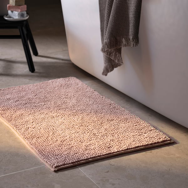 TOFTBO bath mat, light pink, 50x80 cm (20x31") - IKEA CA