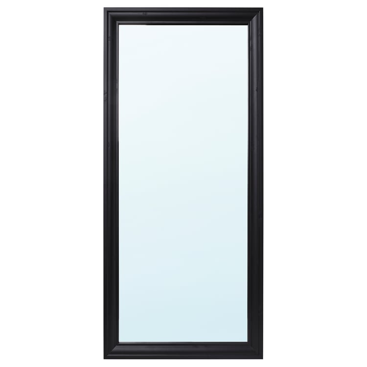 TOFTBYN mirror, black, 75x165 cm (291/2x65") IKEA CA