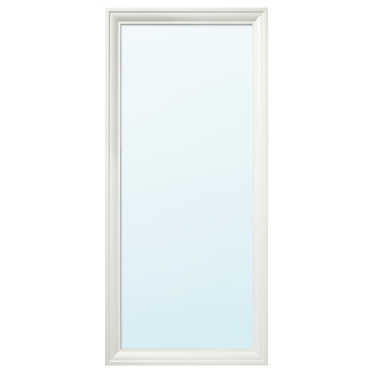 TOFTBYN mirror, white, 75x165 cm (291/2x65") IKEA CA