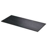 TOLKEN Countertop, black marble effect/foliated board, 61x21 1/2 "