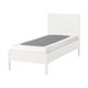 TONSTAD Bed frame, off-white/Lyngör white, Twin