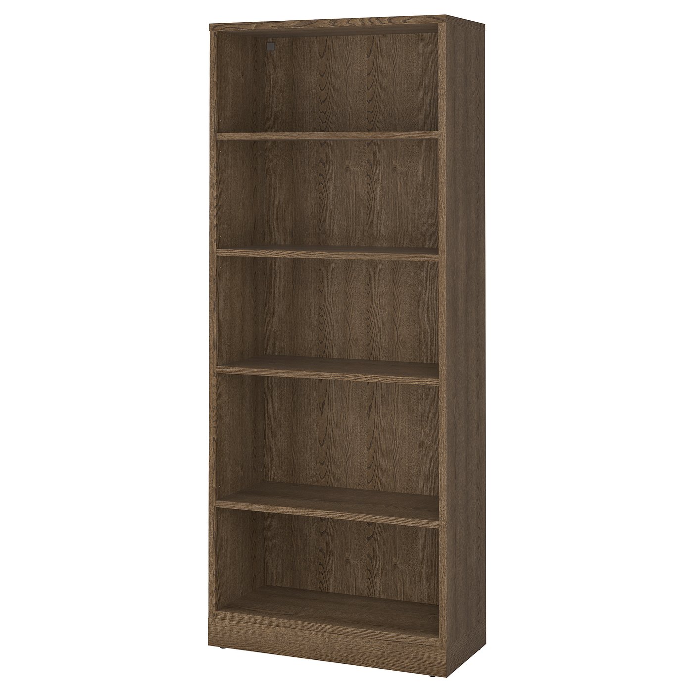 TONSTAD bookcase, brown stained oak veneer, 82x37x201 cm (321
