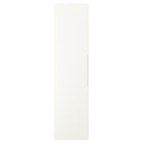 TONSTAD Door with hinges, off-white, 19 1/2x76 5/8 "