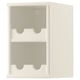 TORNVIKEN Open cabinet, off-white, 9x14 5/8x15 "