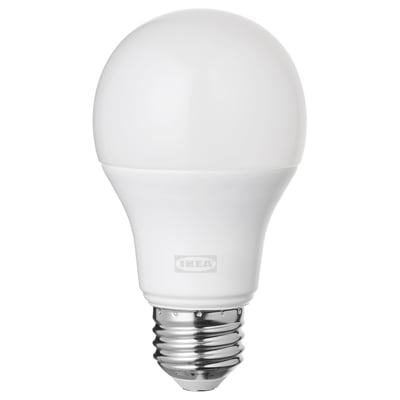 TRÅDFRI LED bulb E26 800 lumen, smart wireless dimmable/warm white globe, E26