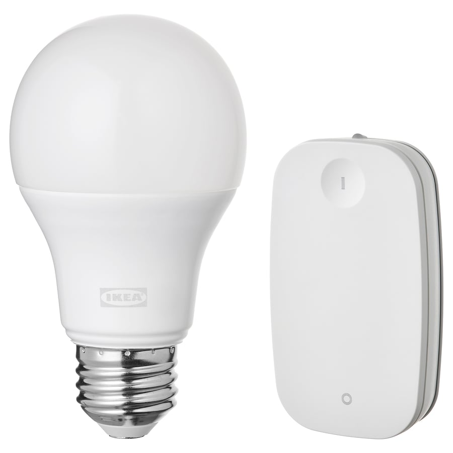 TRÅDFRI starter kit, smart wireless dimmable/warm white, E26 IKEA CA
