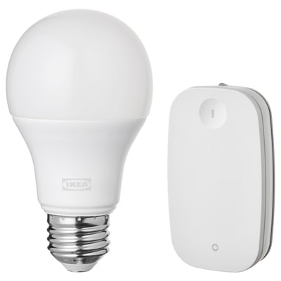 TRÅDFRI Starter kit, smart wireless dimmable/warm white, E26