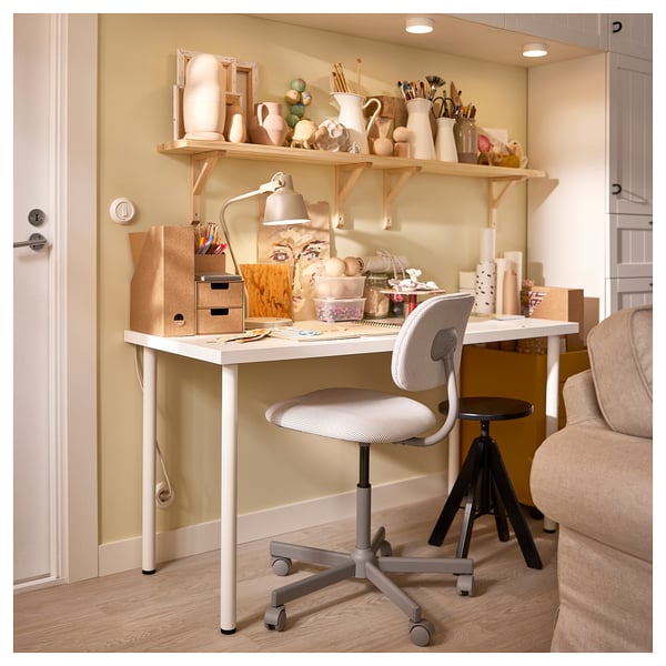 TRANHULT / SANDSHULT Wall shelf, aspen, 31 1/2x7 7/8 "