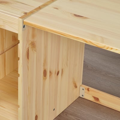 TROFAST Tabletop, light white stained pine, 23 5/8x17 3/8 "