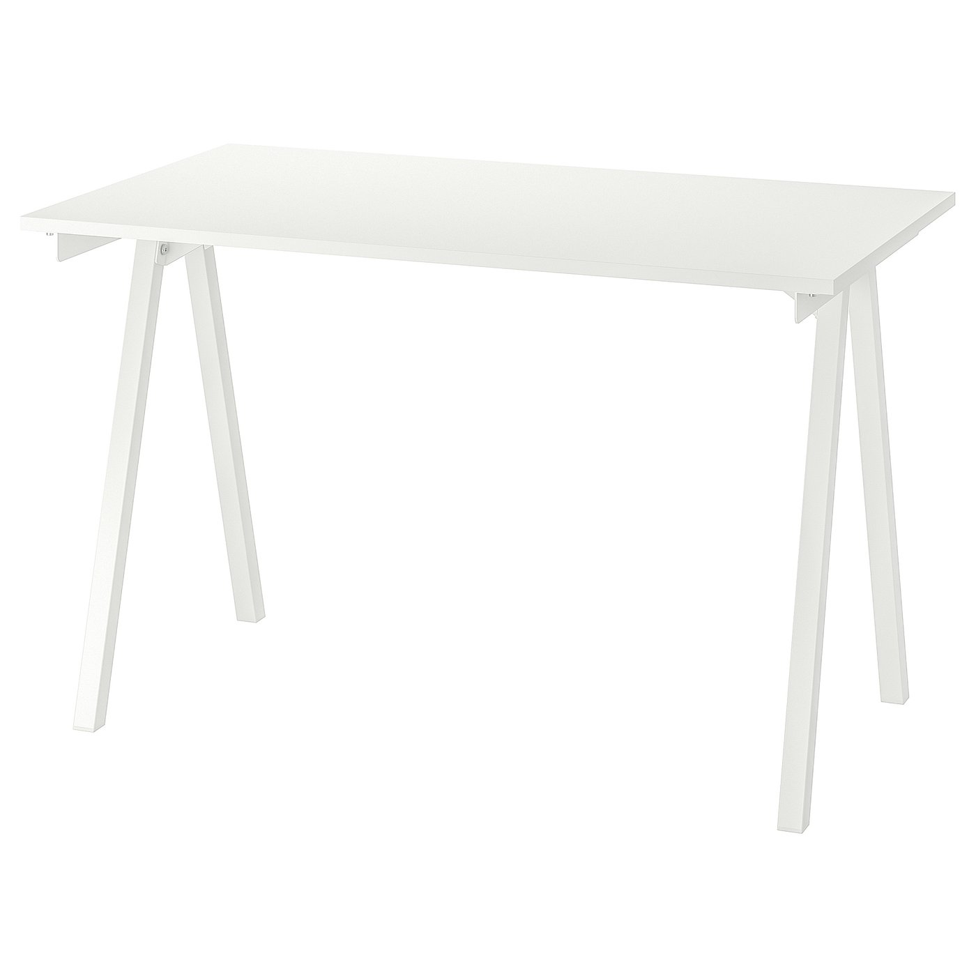 送料込み TROTTEN トロッテン 120×70　white TROTTEN トロッテン デスク, ホワイト, 120x70 cm - IKEA