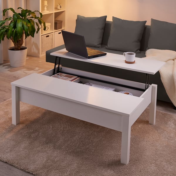 Trulstorp Coffee Table White 451 4x271 2 115x70 Cm Ikea