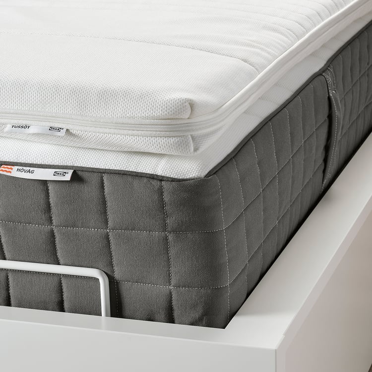 TUSSÖY twin mattress topper, white IKEA CA