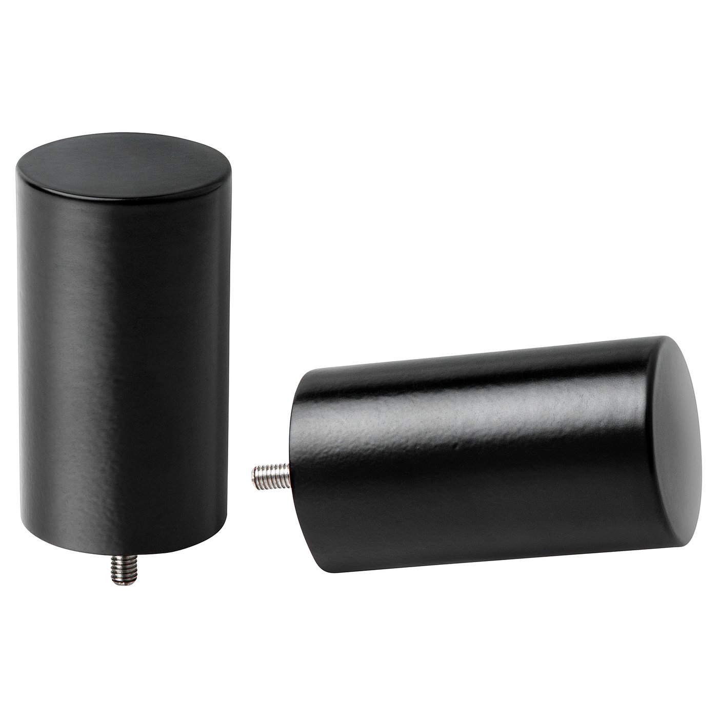 UDDNATE finials, 1 pair, black IKEA CA