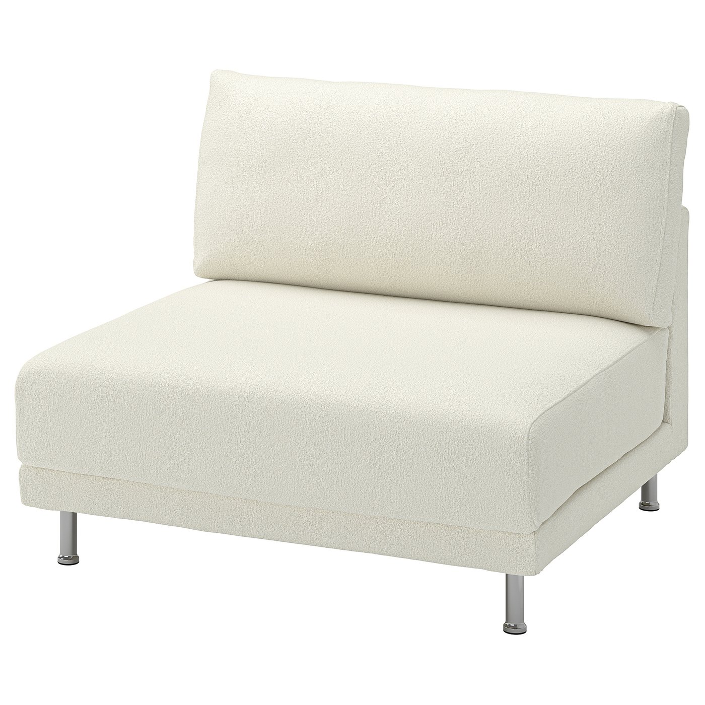 UPPÅKRA Chair and a half, Axvall off-white - IKEA CA