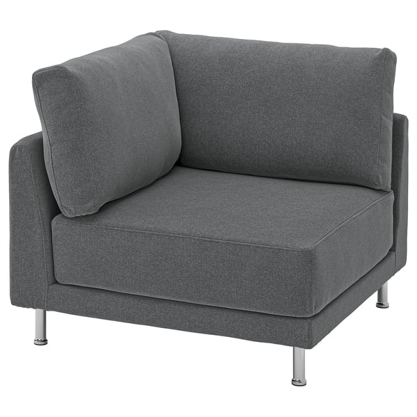 UPPÅKRA Cover for corner section, Johanneshov dark gray