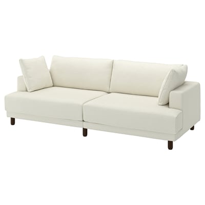 UPPÅKRA Sectional, 3-seat, Axvall off-white