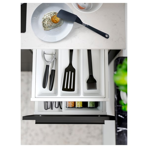 UPPDATERA Cutlery tray, white, 15x19 ½ "
