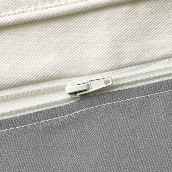 UPPLAND Cover for footstool with storage, Blekinge white
