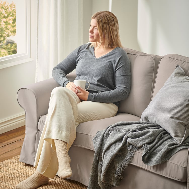 UPPLAND Sofa, Totebo light beige IKEA CA