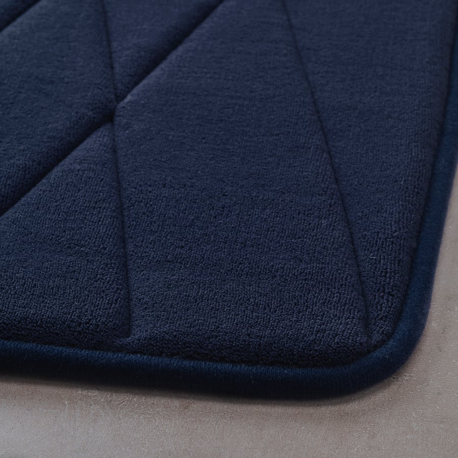 UPPVAN Bath mat dark blue IKEA