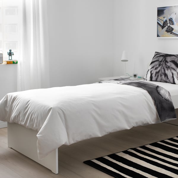 Urskog Duvet Cover And Pillowcase S Tiger Gray Ikea
