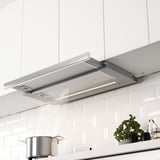 UTDRAGBAR Under cabinet range hood, Stainless steel