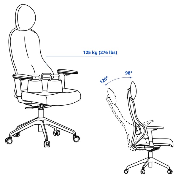 Illustration with measurements for the product: UTKLASSNING.