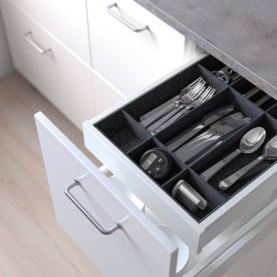 UTRUSTA Drawer front, low, 15 "