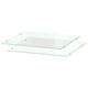 Option: UTRUSTA Shelf, glass, 15x14 3/4 "