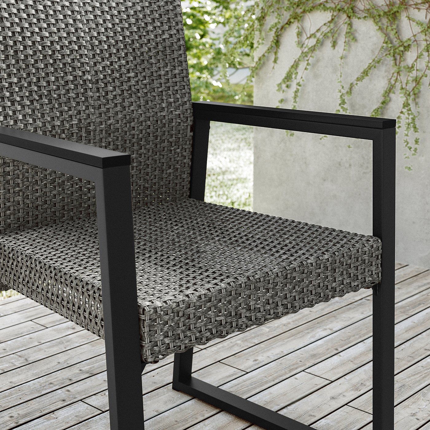 outdoor metal table and 4 chairs