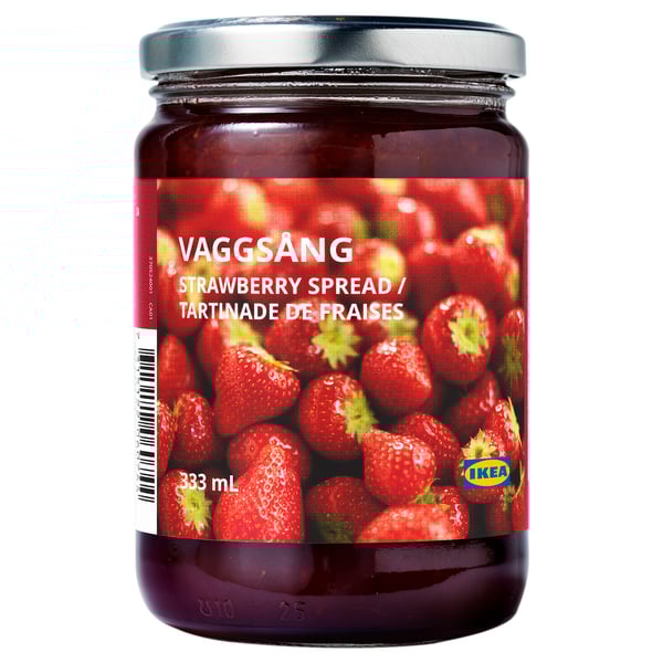VAGGSÅNG Strawberry spread, 14 oz