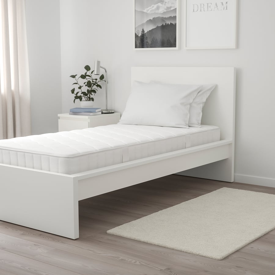 VÅGSTRANDA hybrid mattress twin, medium firm/white IKEA CA