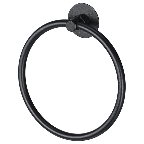 VALASJÖN Towel hanger, self-adhesive